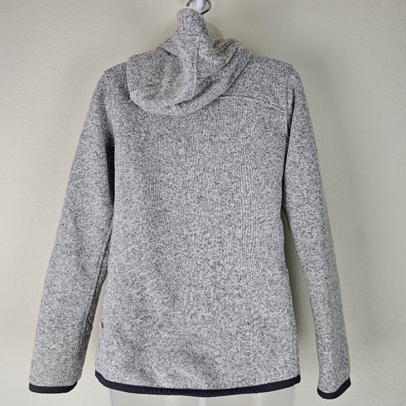 Lululemon Fleece & Thank You Half Zip Hoodie Gray Black Cozy Warm Size 2 - Picture 3 of 10